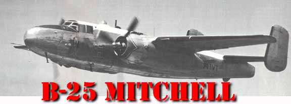 B-25 Mitchell bomber, B-25, Mitchell 